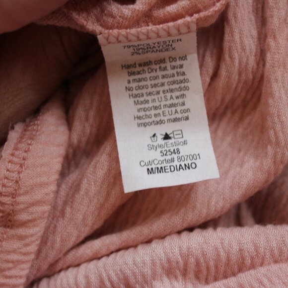 FALL SALE Kye Mi Women's Summer Short Lush Trend Boutique Blush Pink M & L NWT'S - Picture 13 of 13